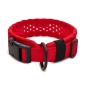 Preview: SOFTY Halsband | Länge: 45-51cm | Breite: 3,8cm | Farbe: rot/rot